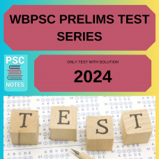 WBPSC Prelims Test Series 2024 (Only 24 Tests with solution-PDF)